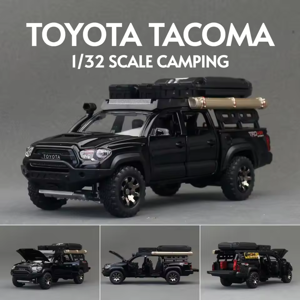 1:32 Toyota Tacoma TRO Off Road Pickup Alloy Diecast Model