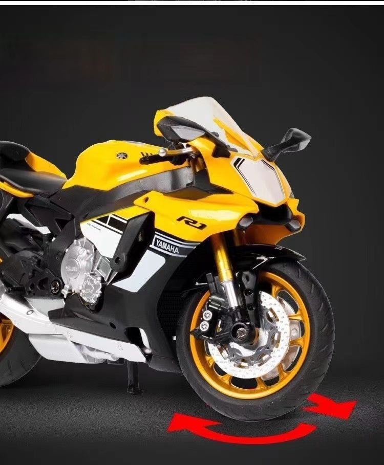 1:12 Yamaha YZF-R1 Motorcycle Model Toy