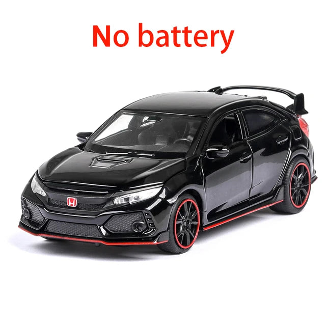 1:32 Honda CIVIC TYPE-R Metal Diecast Toy Car