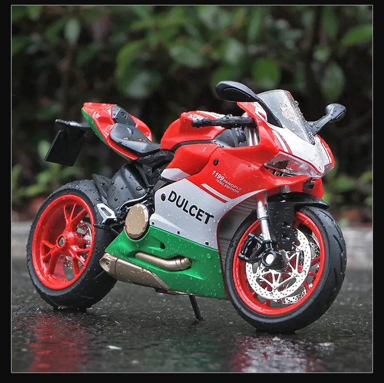 1:12 Dulcet 1199 Panigale Alloy Diecast Motorcycle Model