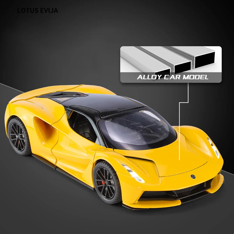 1:24 Lotus Evija Alloy Diecast Toy Car