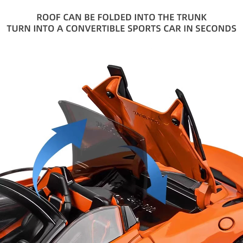 1:24 Scale McLaren 720s Super Sportcar Decast Model