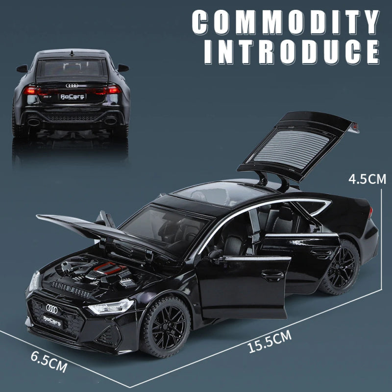 1:32 Audi RS7 Sportback Alloy Model Car