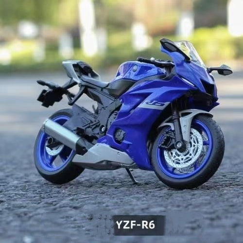 1:12 Yamaha YZF-R6 Motorcycle Model