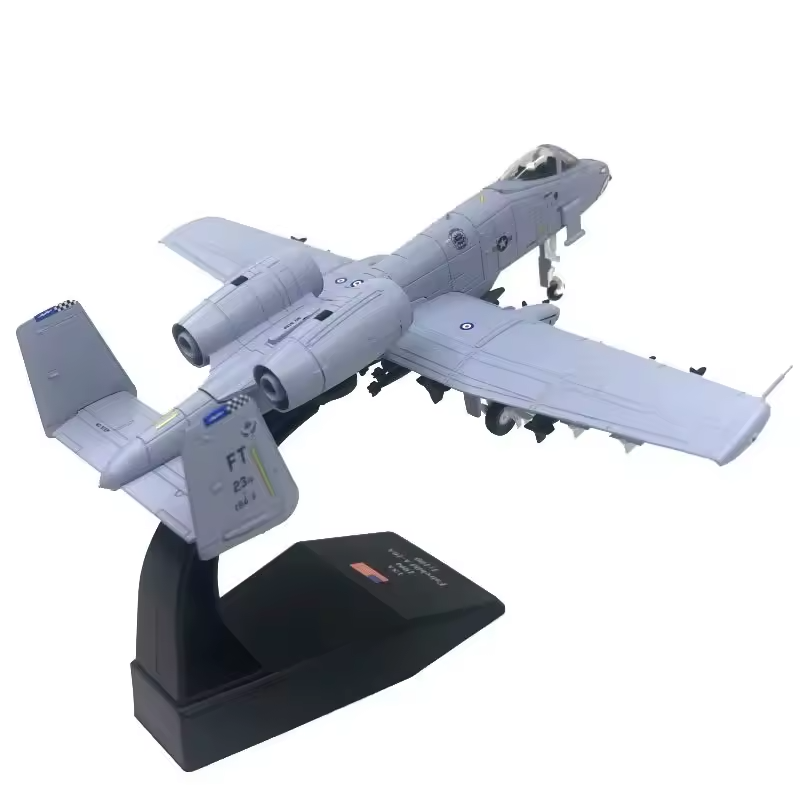 1/100 Scale A-10 Warthog Fighter Diecast Metal Aircraft