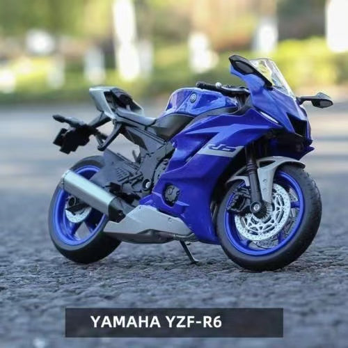 1:12 Yamaha YZF-R6 Motorcycle Model