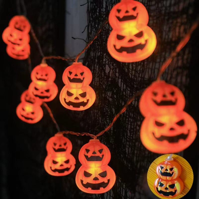 Spooky Halloween LED String Lights β Must-Have Pumpkin & Ghost Decor for 2025 Halloween πβ¨
