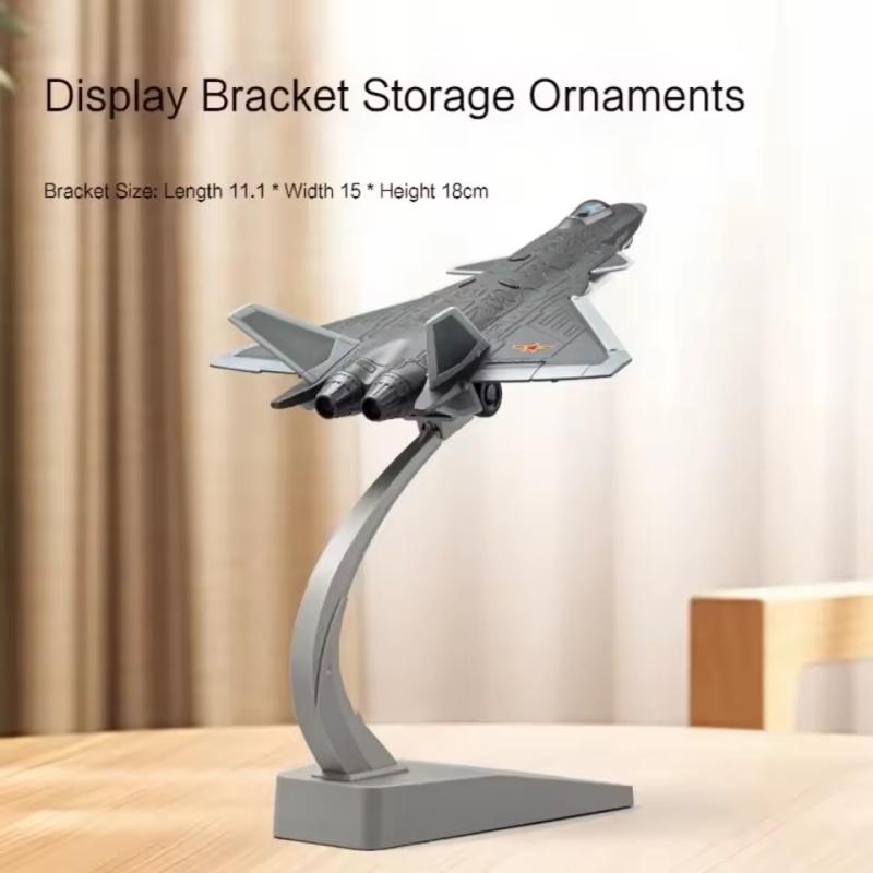 1:84 Scale Alloy J-20 Stealth Fighter Airplane