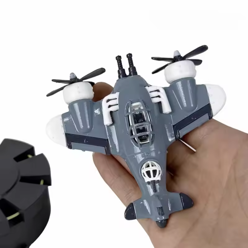 Levitating Airplane Alarm Clock with LED Display – Floating Aircraft Model Gift for Aviation Enthusiasts