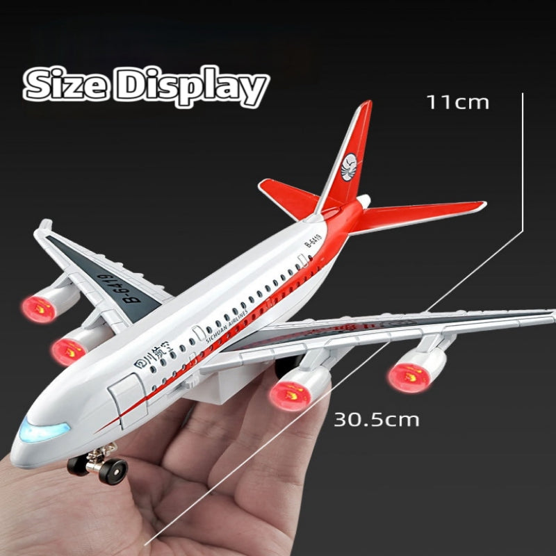 Sichuan Airlines Diecast Airplane Model –1:200 Scale Collectible with Display Stand