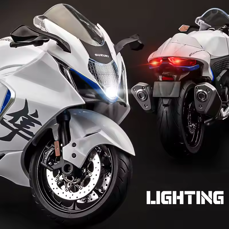 1:9 SUZUKI HAYABUSA Motorcycle Model Toy