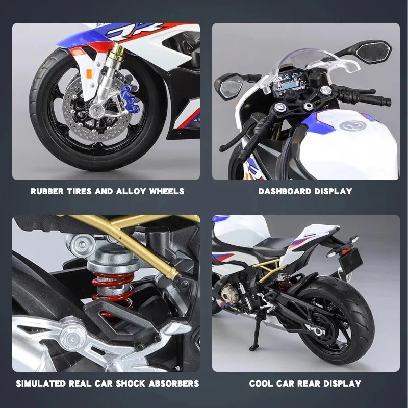 1:9 BMW S1000rr Alloy Motorcycle Toy