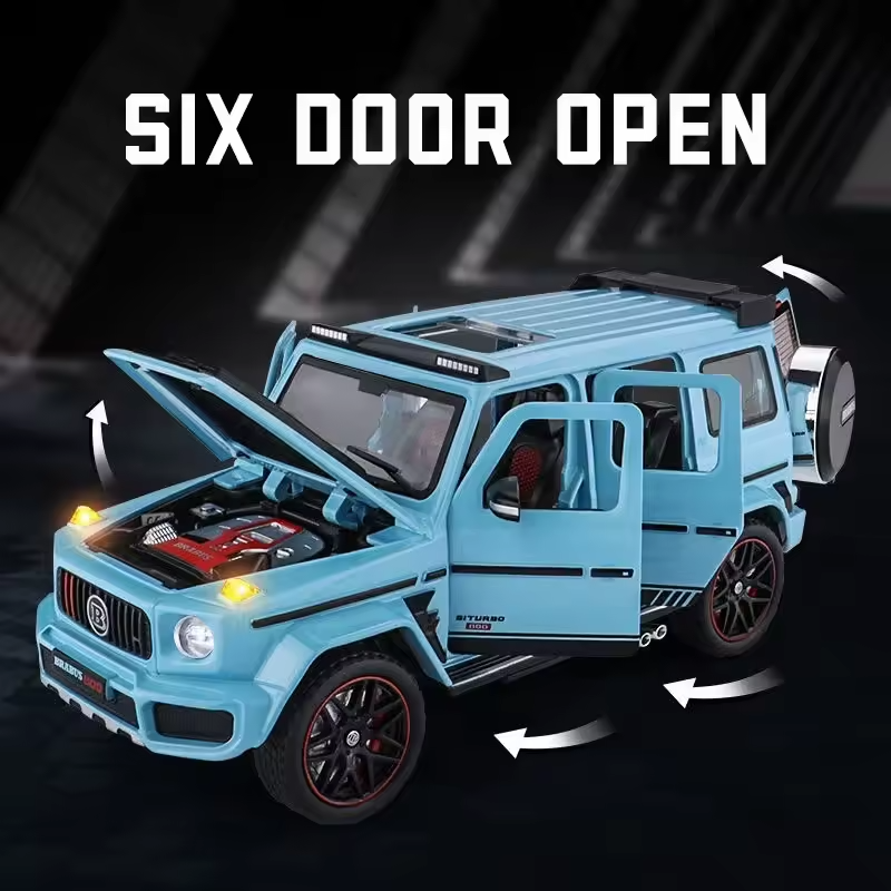 1:24 Mercedes Benz BRABUS G800 Diecast Model car