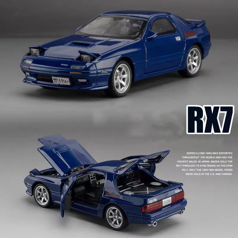 1:32 Mazda RX-7 FC Alloy Car Model