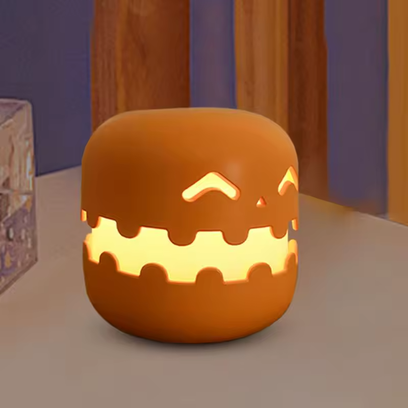 LED Halloween foldable adjustable pumpkin lantern