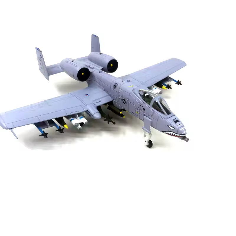 1/100 Scale A-10 Warthog Fighter Diecast Metal Aircraft