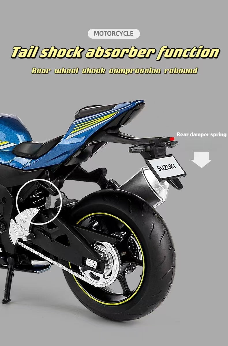1:12 Suzuki GSX-R1000 R Diecast Motorcycle