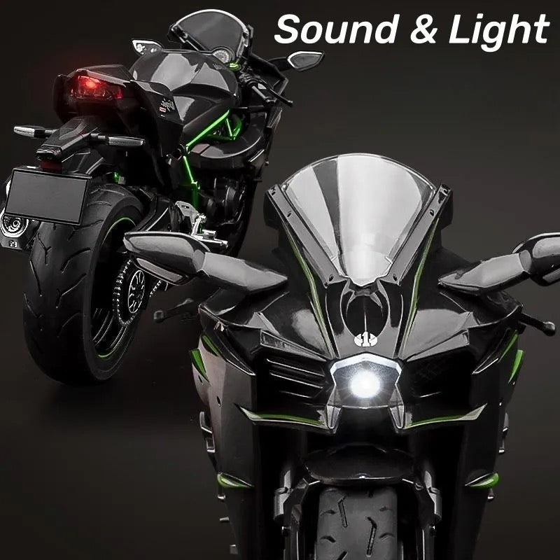 1:9 Kawasaki H2R Motorcycle Diecast Model