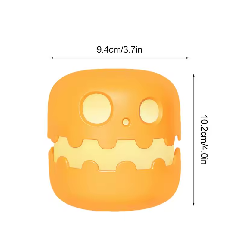 LED Halloween foldable adjustable pumpkin lantern