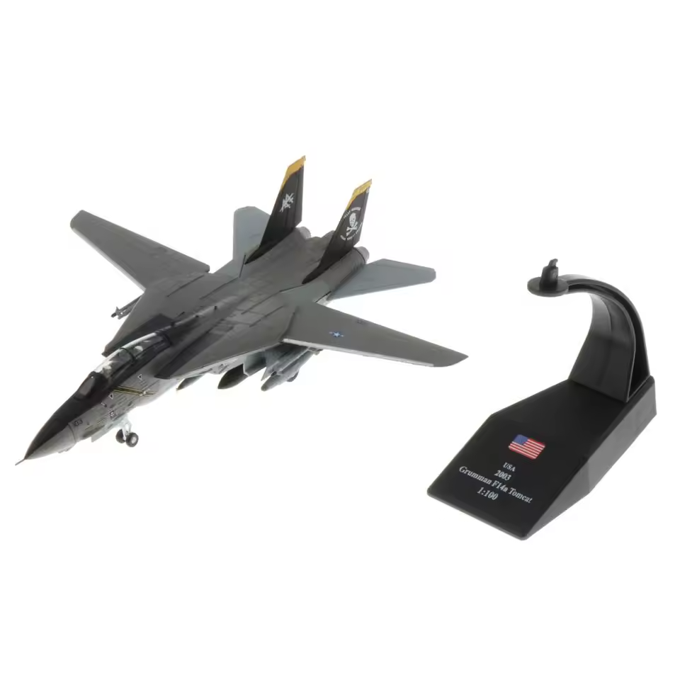 1:100 F-14 Fighter Aircraft