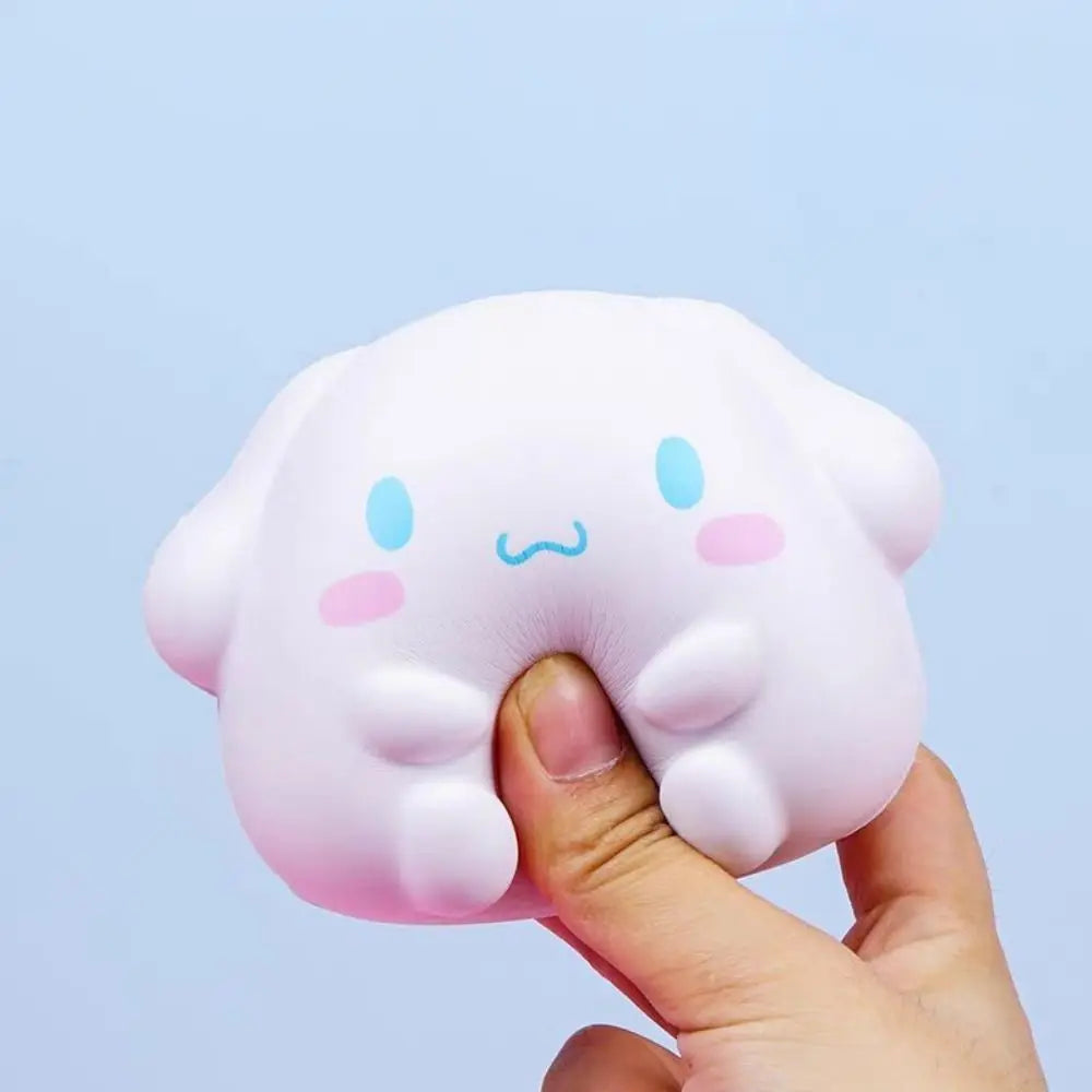 Kawaii Mylody Decompression Kuro Cinaroll Stress Relief Squishy Anime Cartoon Children's Hand Pinch Toy Healing Gift