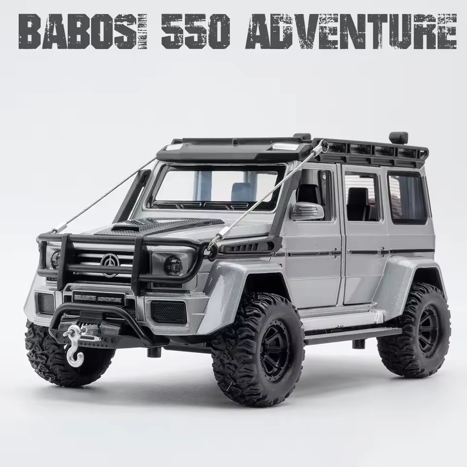 1:24 Mercedes Benz BRABUS G550 4X4 Diecast Model