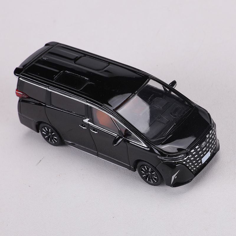 1:64 Toyota Alphard 2023 – Luxury MPV Diecast Model with Sunroof & Display Base