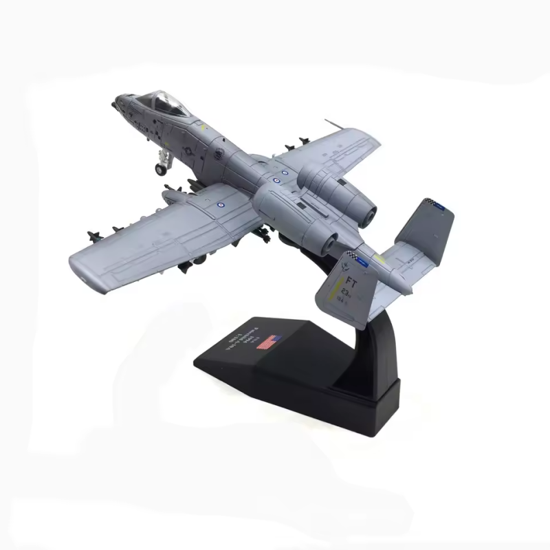 1/100 Scale A-10 Warthog Fighter Diecast Metal Aircraft