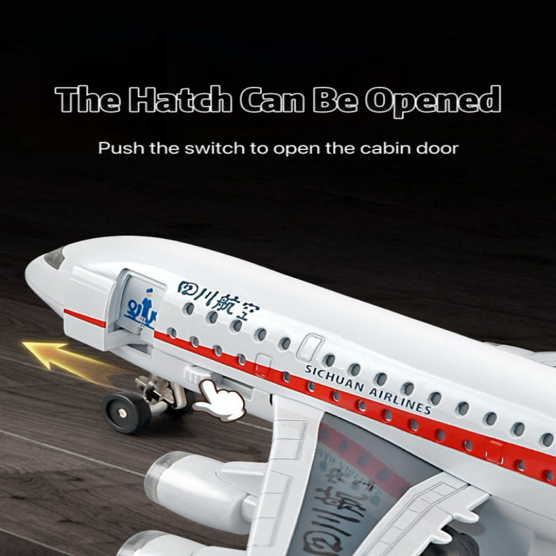 Sichuan Airlines Diecast Airplane Model –1:200 Scale Collectible with Display Stand
