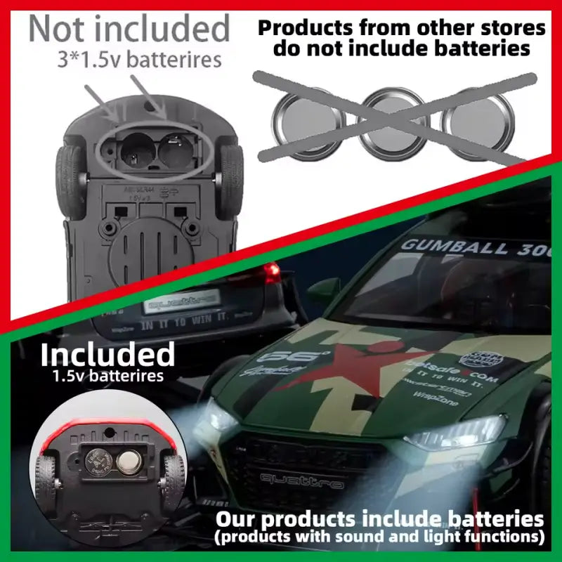 1:24 High-Performance Sportback Die-cast Model