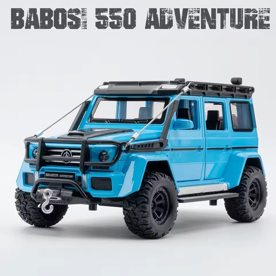 1:24 Mercedes Benz BRABUS G550 4X4 Diecast Model