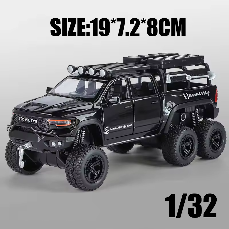 1:32 Scale Dodge Ram TRX 6X6 Die-cast Model Car