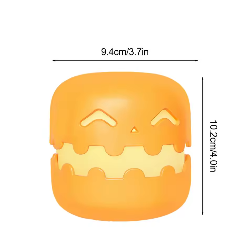 LED Halloween foldable adjustable pumpkin lantern