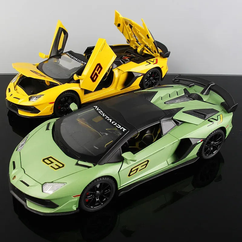 1:24 Lamborghini Aventador SVJ 63 Diecast Model