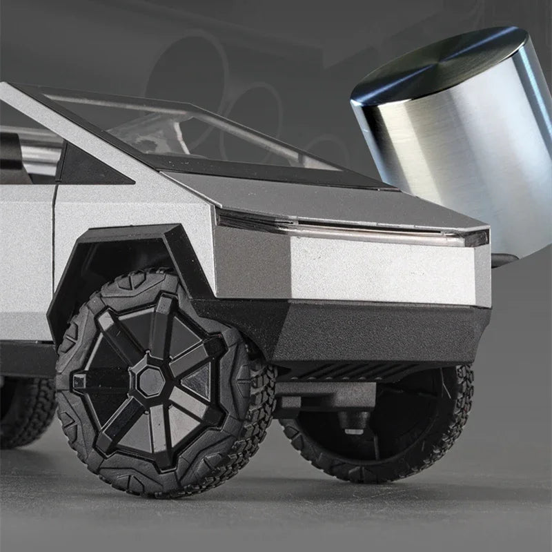 1:24 Tesla Cybertruck Alloy Diecasts & Toy Vehicles Metal Toy Car
