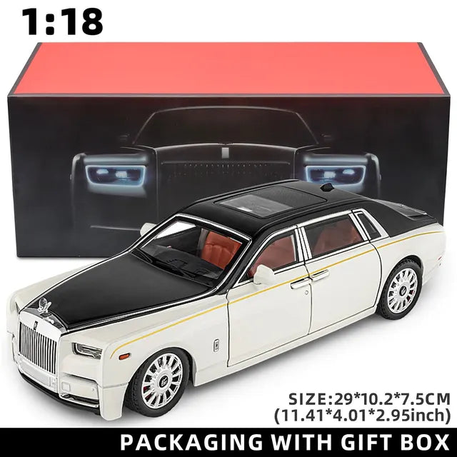 1:18 Rolls Royce Phantom Alloy Model Car
