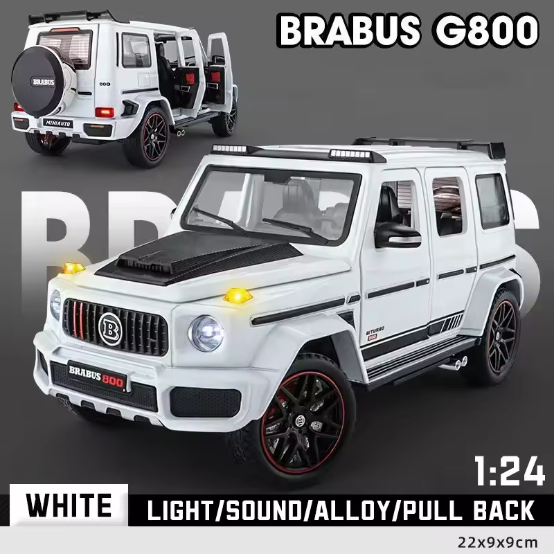 1:24 Mercedes Benz BRABUS G800 Diecast Model car