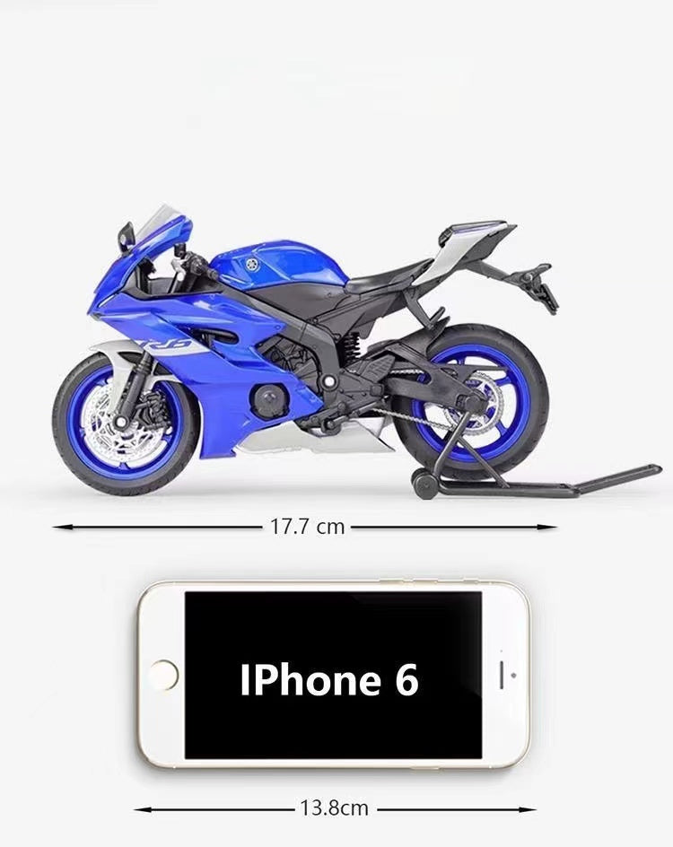 1:12 Yamaha YZF-R6 Motorcycle Model