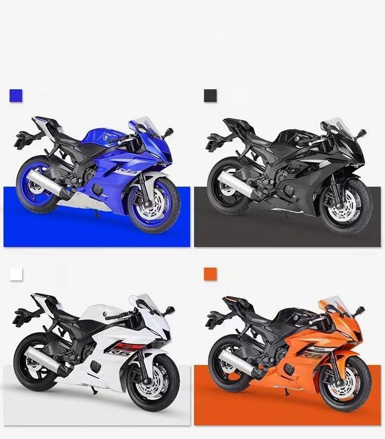 1:12 Yamaha YZF-R6 Motorcycle Model