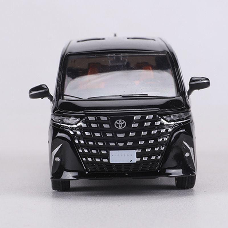 1:64 Toyota Alphard 2023 – Luxury MPV Diecast Model with Sunroof & Display Base