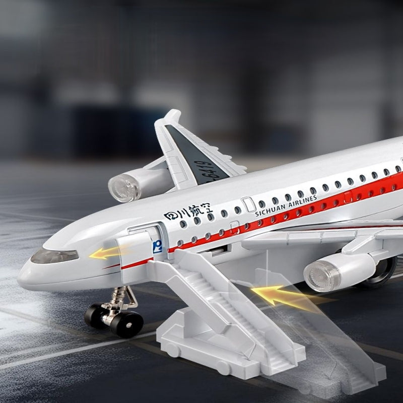 Sichuan Airlines Diecast Airplane Model –1:200 Scale Collectible with Display Stand