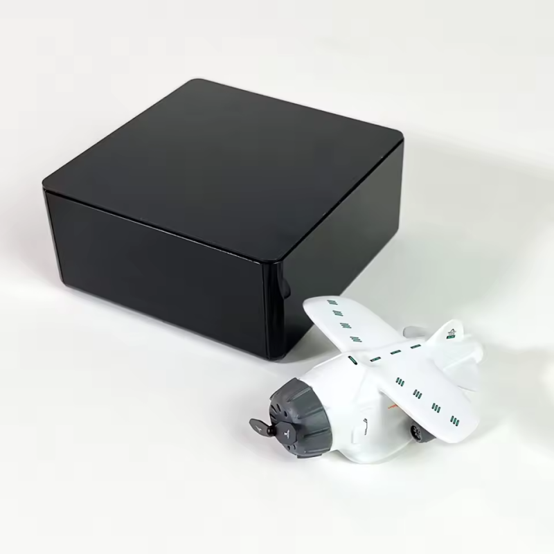 Levitating Airplane Alarm Clock with LED Display – Floating Aircraft Model Gift for Aviation Enthusiasts