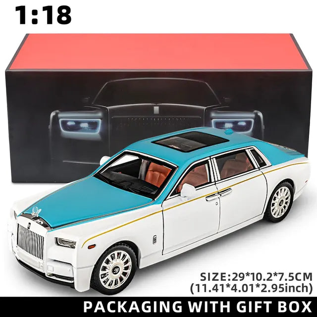 1:18 Rolls Royce Phantom Alloy Model Car