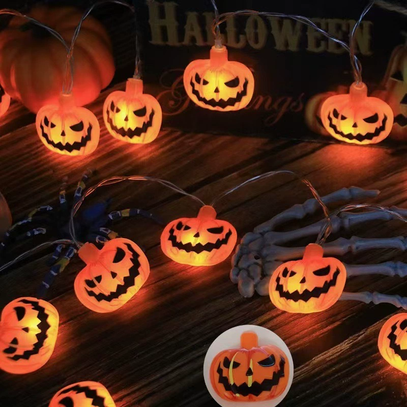 Spooky Halloween LED String Lights β Must-Have Pumpkin & Ghost Decor for 2025 Halloween πβ¨