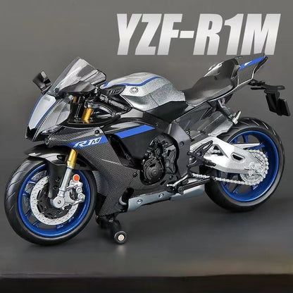 1:12 Yamaha YZF-R1M Alloy Motorcycle Model