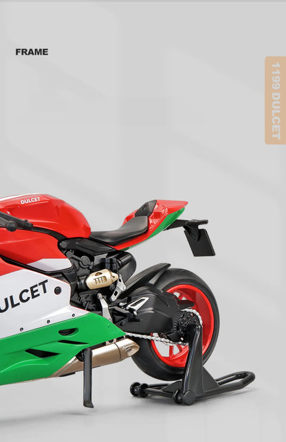 1:12 Dulcet 1199 Panigale Alloy Diecast Motorcycle Model