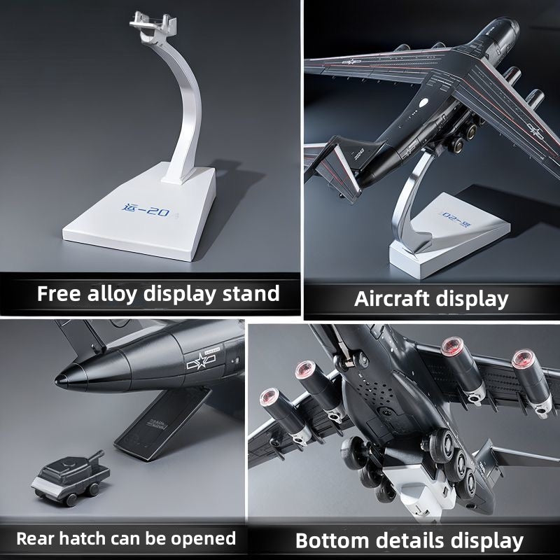 1:180 Y-20 large transport aircraft model