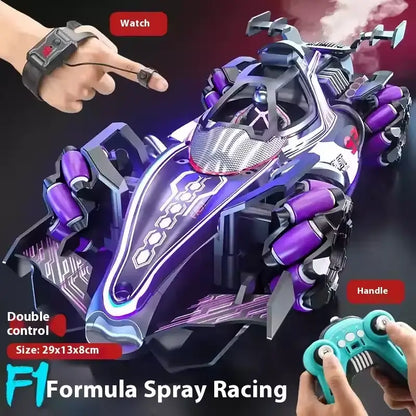 Cyber-Formula: G-Force Drift Racer with LED Fire Exhaust