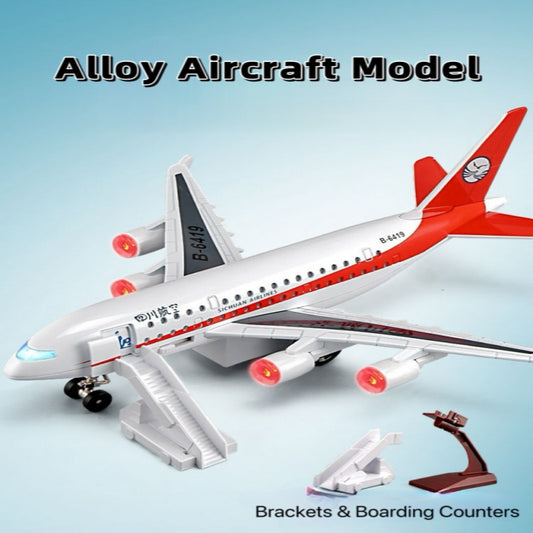 Sichuan Airlines Diecast Airplane Model –1:200 Scale Collectible with Display Stand