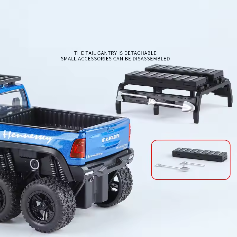 1:32 Scale Dodge Ram TRX 6X6 Die-cast Model Car